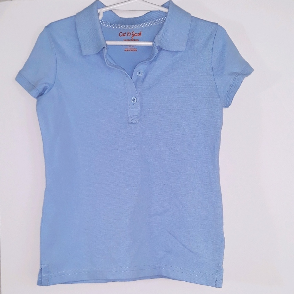 Cat & Jack Girl's School Uniform Polo Shirt